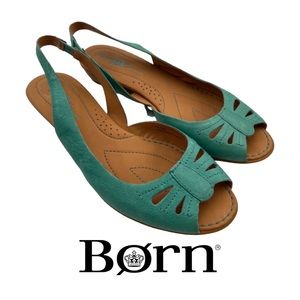 ❤️Born Crown Teal Sandals❤️